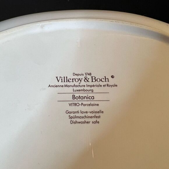 Villeroy & Boch Botanica porcelain oval serving dish - Picture 7 of 10